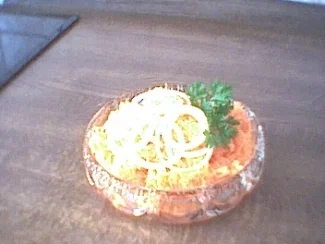 Karottensalat mit Orangensaft-Dressing - Rezept