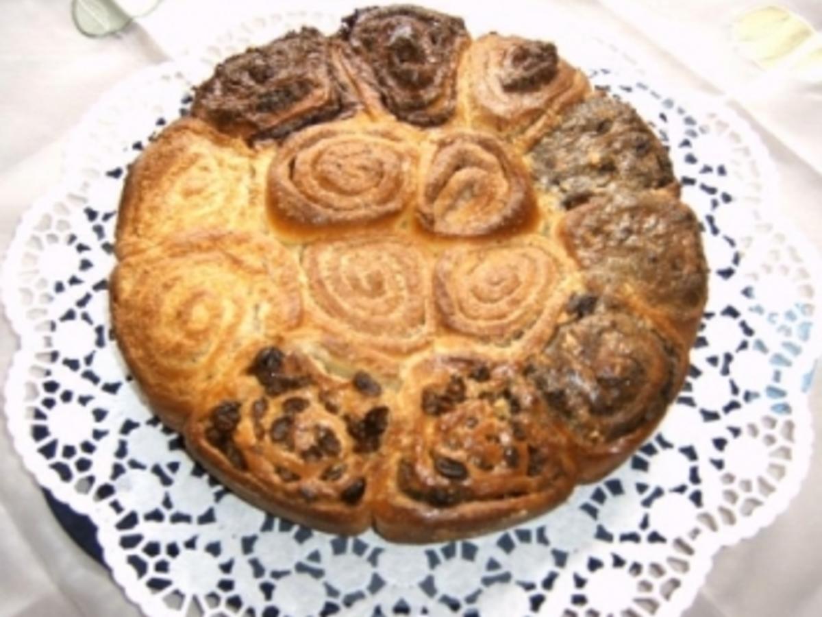 Rosenkuchen Quark - Ölteig - Kuchen - Rezept mit Bild - kochbar.de