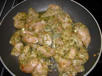 Der scharfe Hahn - Rezept