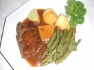Hamburger Hackbraten - Rezept