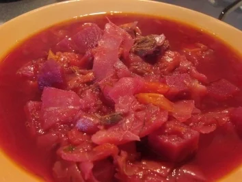 Rezept: Borschtsch Bild Nr. 2 Borschtsch - Rezept - Bild Nr. 2