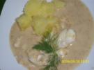Fisch:  Schellfisch in Weißwein-Senfsoße - Rezept