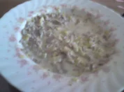 Laktosefreie Porree- Käse- Suppe - Rezept