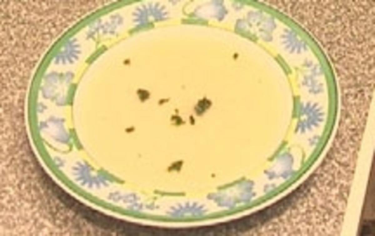 Blumenkohlsuppe - Rezept