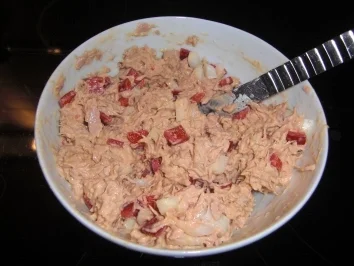 Rezept: 1 2 3 Fixes Thunfisch Baguette 1 2 3 Fixes Thunfisch Baguette - Rezept