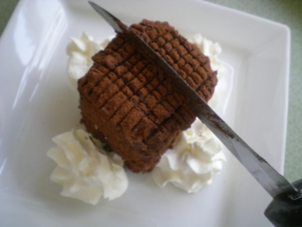 Schokolade Würfel mit Trüffel Creme - Rezept - Bild Nr. 3