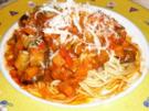 Spaghetti mit Gemüsebolognese - Rezept