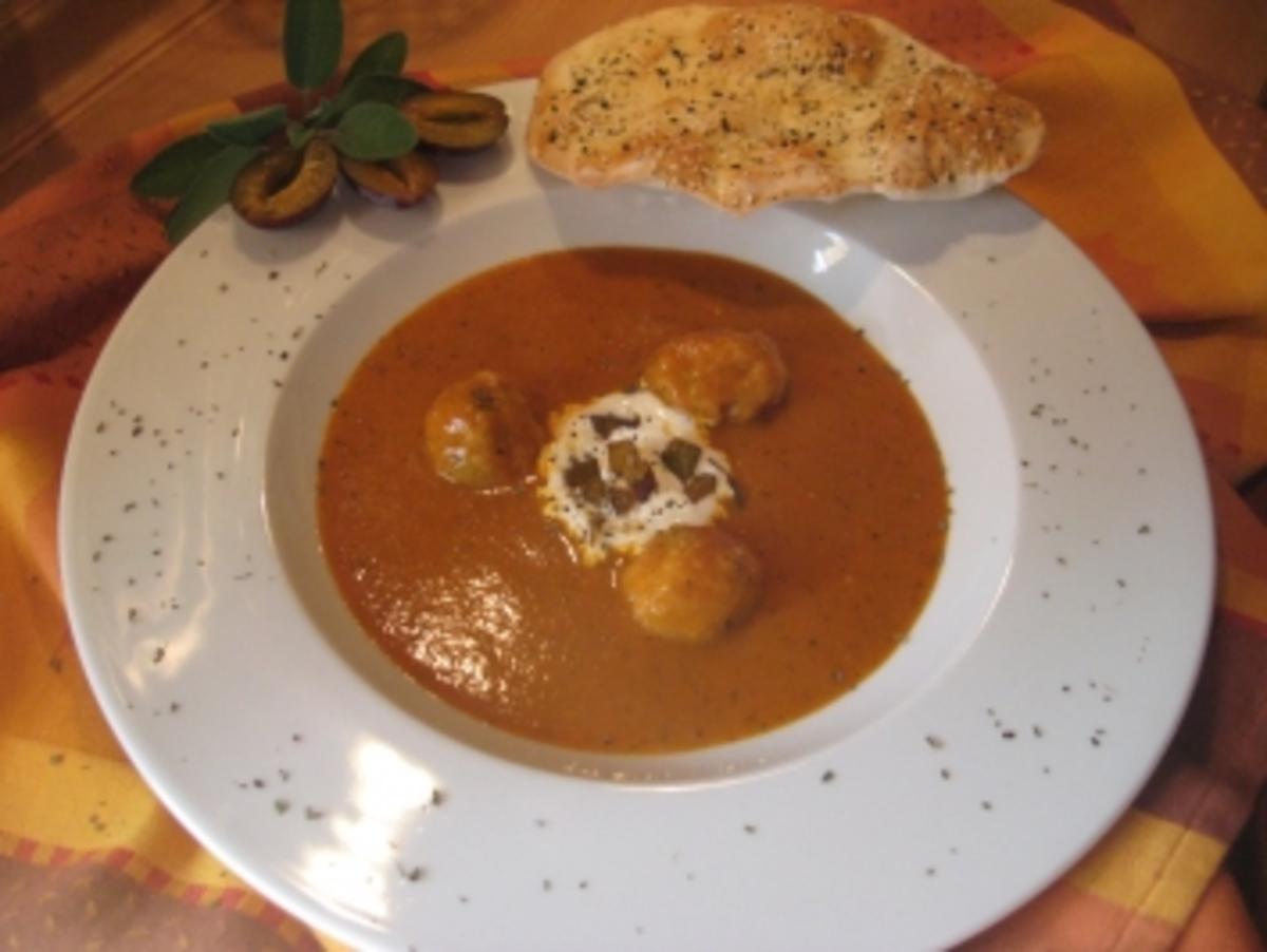 Tomaten/Pflaumen Suppe - Rezept - Bild Nr. 3