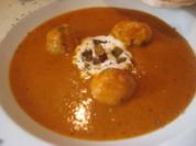 Tomaten/Pflaumen Suppe - Rezept