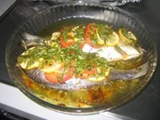 Dorade aus dem Ofen - (türkisch) Çipura buğulama - Rezept