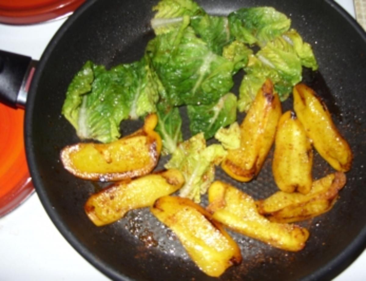 Abendbrötchen mit Gemüse und Putenstreifen - Rezept - Bild Nr. 3