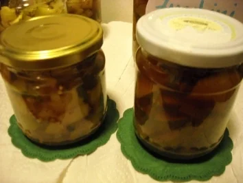 Rezept: Eingelegte Zucchini Eingelegte Zucchini - Rezept