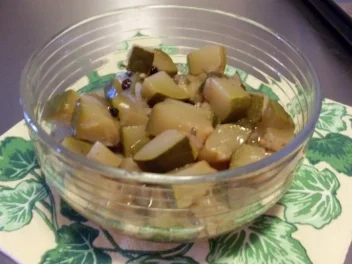 Rezept: Eingelegte Zucchini Bild Nr. 3 Eingelegte Zucchini - Rezept - Bild Nr. 3