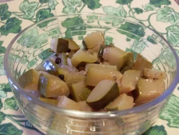 Rezept: Eingelegte Zucchini Bild Nr. 5 Eingelegte Zucchini - Rezept - Bild Nr. 5