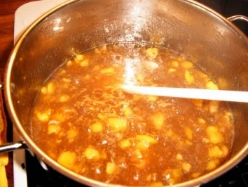 Nektarinen mit Litschi und Rum Marmelade - Rezept - Bild Nr. 3