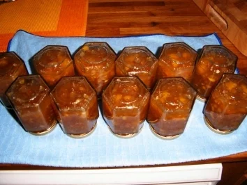 Nektarinen mit Litschi und Rum Marmelade - Rezept - Bild Nr. 4