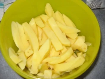 Knackig leichte Pommes Frites - Rezept - Bild Nr. 3