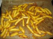 Knackig leichte Pommes Frites - Rezept