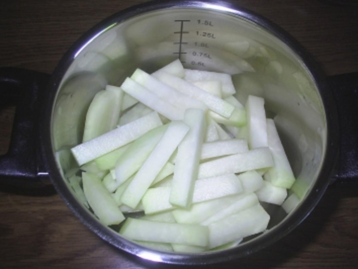 Gemüse - Kohlrabi in weißer Soße - Rezept - Bild Nr. 2