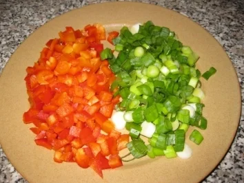 Hähnchenkeulen mit Curry-Paprika-Reis... - Rezept - Bild Nr. 3