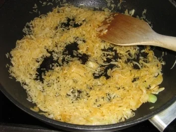 Chili-Hähnchen auf Gemüsereis - Rezept - Bild Nr. 5