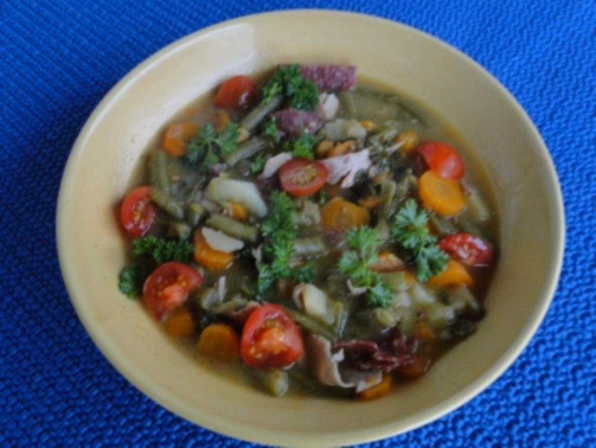 Bilder für Vorsicht, SUCHTGEFAHR für Suppenkasper Bohnensuppe .. mit Foto - Rezept