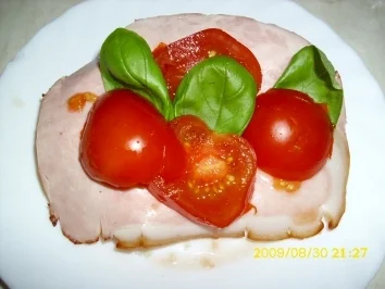 Brötchen mit Ziegenkäse überbacken - Rezept - Bild Nr. 5