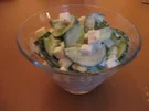 Gurkensalat mit Feta - Rezept