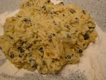 Weihnachtsstollen ohne Hefe - Rezept - Bild Nr. 3