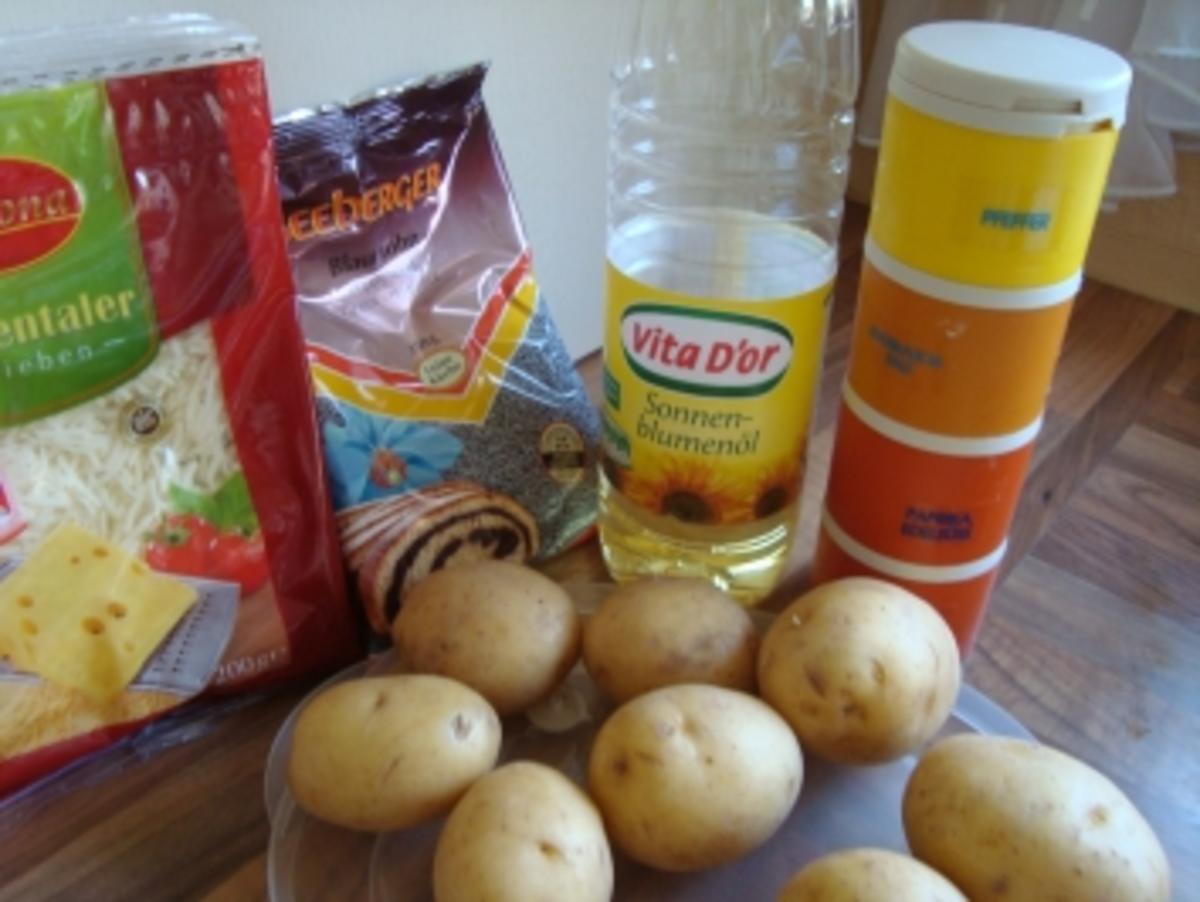 Abendbrot - Käse - Mohn - Kartoffeln - Rezept - Bild Nr. 2