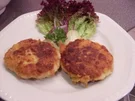 Kaspressknödel mit Salat - Rezept