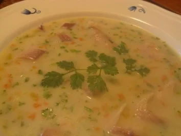 Rahmsuppe von der frischen Räucherforelle - Rezept - Bild Nr. 6