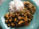 Minz-Hänchengulasch - Rezept