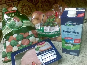 Bechamelkartoffeln mit Kassler - Rezept - Bild Nr. 2