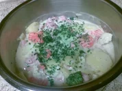 Bechamelkartoffeln mit Kassler - Rezept