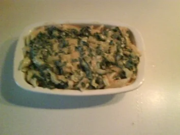 Auflauf: Makkaronigratin mit Mangold und Büffelkäse - Rezept - Bild Nr. 3