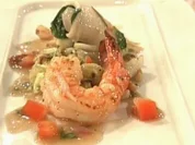 Gefüllte Rotzungenröllchen mit Radicchio Castelfranco a la Buchholz - Rezept