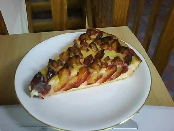 Zwetschgenkuchen mit Rahmguss - Rezept