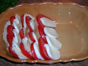 Rezept: Putenbrust - Tomaten - Mozzarella-Auflauf (italienische Küche) Bild Nr. 8 Putenbrust - Tomaten - Mozzarella-Auflauf (italienische Küche) - Rezept - Bild Nr. 8
