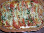 Putenbrust - Tomaten - Mozzarella-Auflauf  (italienische Küche) - Rezept