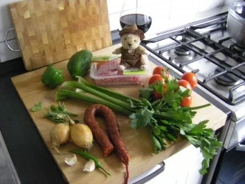 Nudelsoße mit Hackfleisch und Chorizo - Rezept - Bild Nr. 2