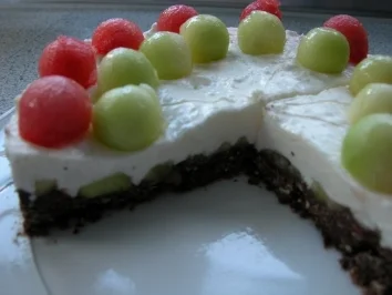 Melonen - Buttermilch - Torte - Rezept - Bild Nr. 2