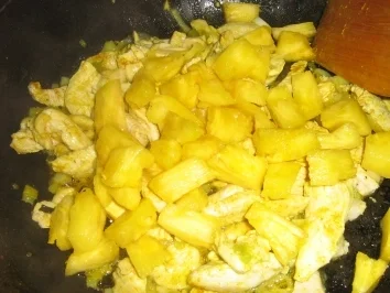 Curry-Geschnetzeltes-Hawaii - Rezept - Bild Nr. 7