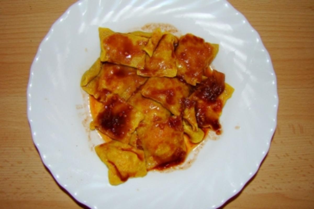 Bilder für Ravioli selbstgemacht, feurig - Rezept