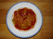 Rezept: Ravioli selbstgemacht, nicht ganz klassisch... Ravioli selbstgemacht, nicht ganz klassisch... - Rezept