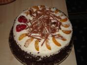 Pfirsich - Marzipan - Torte - Rezept