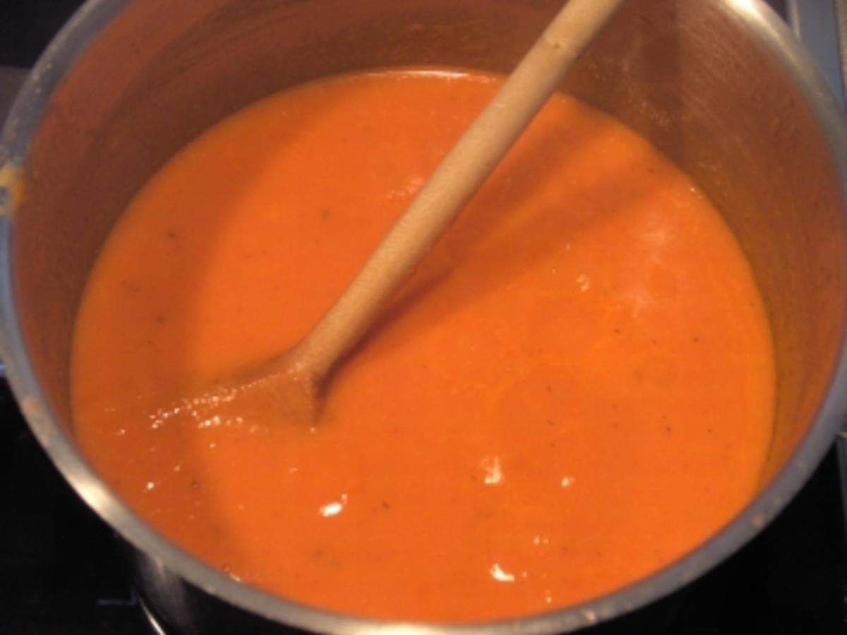 Tomatensuppe mit Reis - Rezept mit Bild - kochbar.de