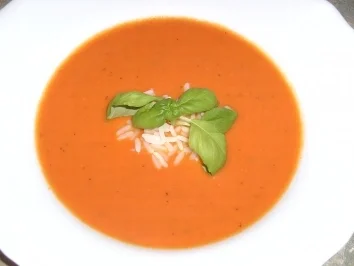 Rezept: Tomatensuppe mit Reis Bild Nr. 2 Tomatensuppe mit Reis - Rezept - Bild Nr. 2