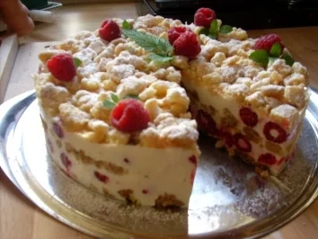Himbeer-Streusel-Torte - Rezept - Bild Nr. 4