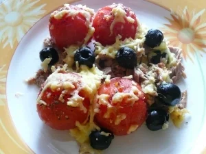 Rezept: Tomaten - Thunfisch Gratin Tomaten - Thunfisch Gratin - Rezept